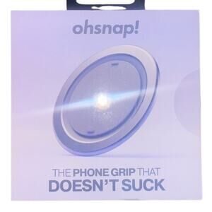 ohsnap! Snap Grip Luxe Magnetic Phone Grip Ultra Thin Fits Any Phone in Orchid